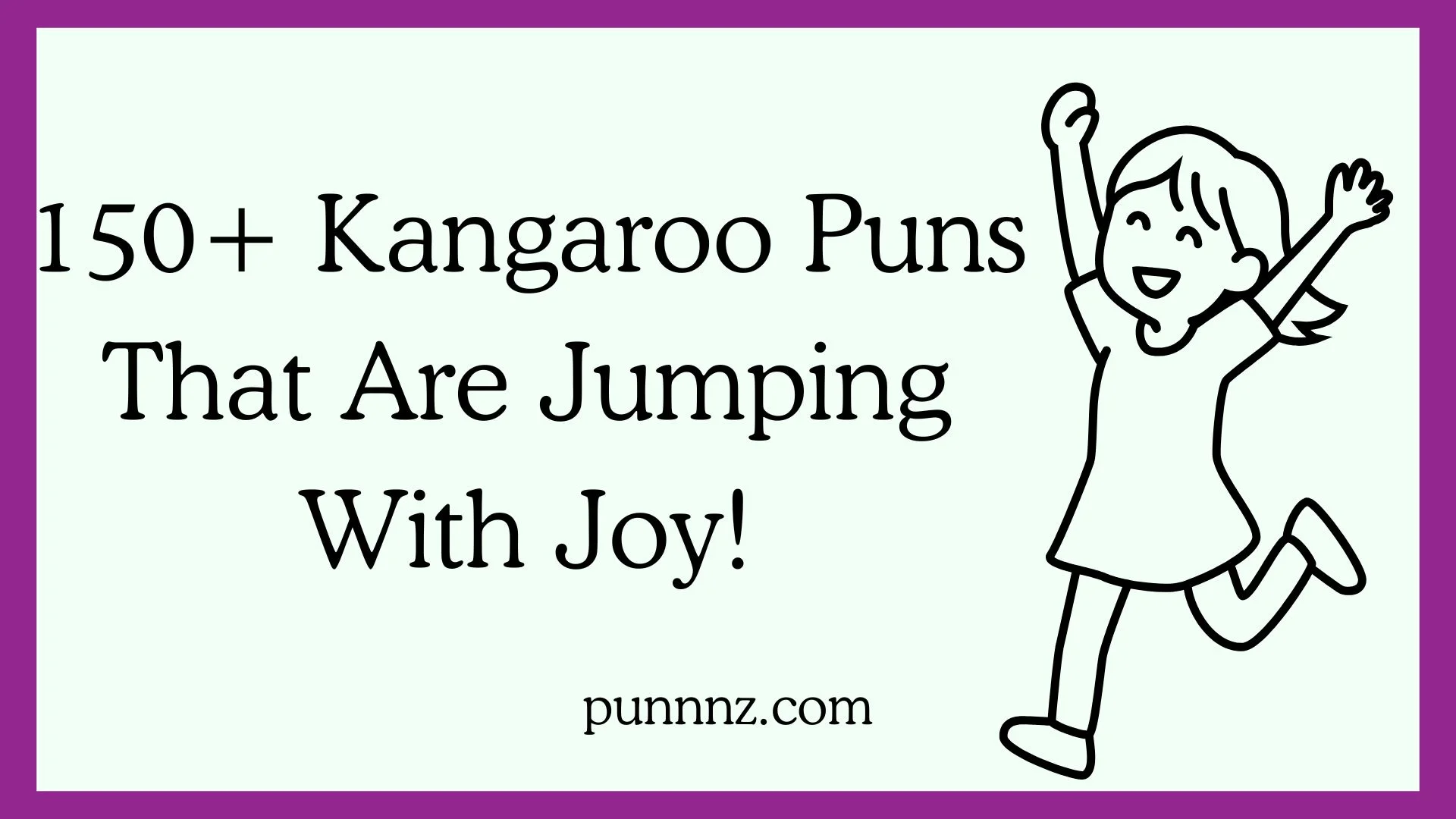 Kangaroo Puns