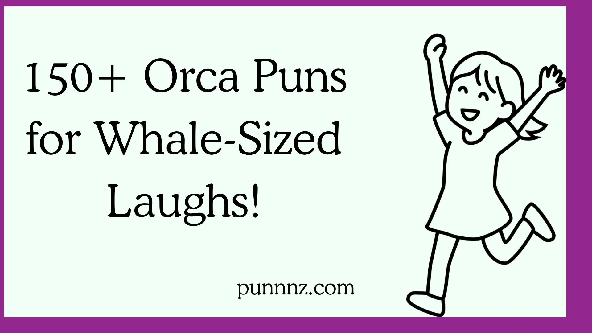 Orca Puns for Whale-Sized Laughs!