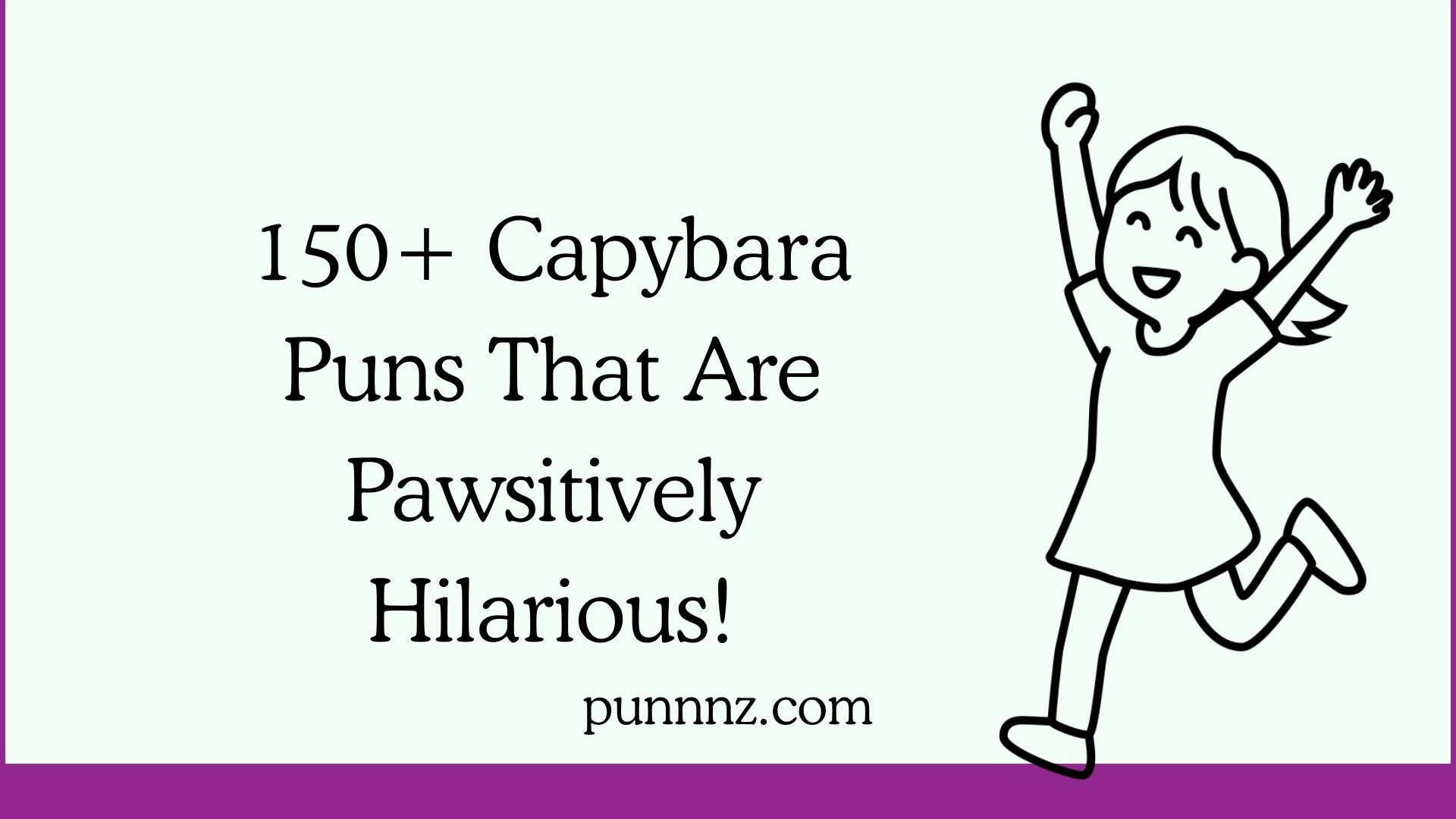 Capybara Puns That Are Pawsitively Hilarious!